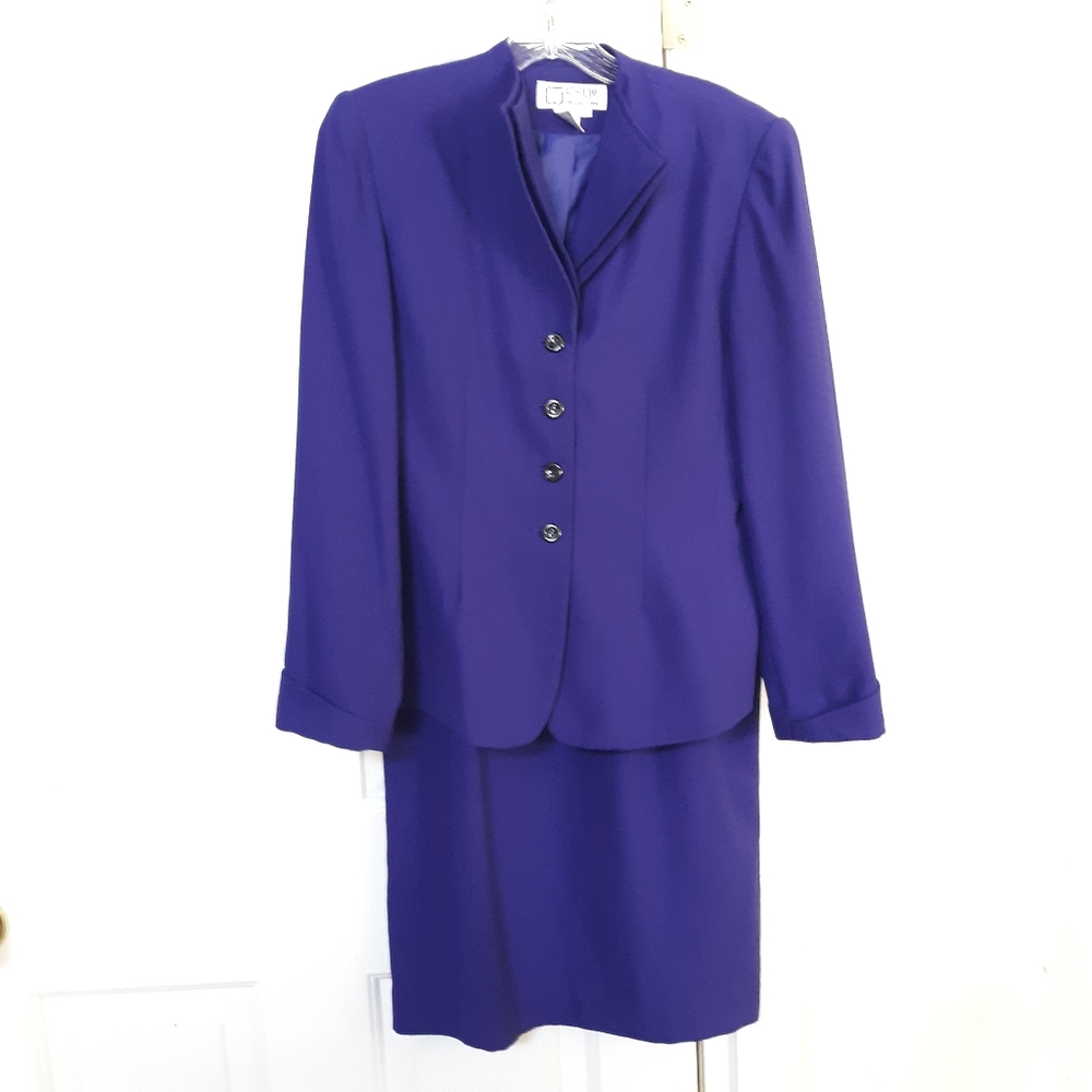 Purple Ladies Suit Size 6